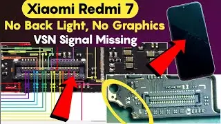 Redmi 7 No Back Light | Redmi 7 No Graphics Problem | Redmi 7 Backlight & Graphics Problem Fix💥