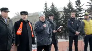 Митинг ЛКСМ РФ Красноярска - "Скажи "Нет" ФАШИЗМУ!"