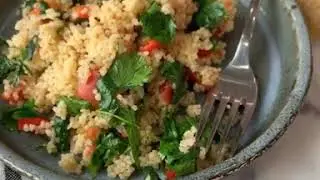 Вкусный  кускус с овощами