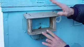 Beehive ventilation in winter