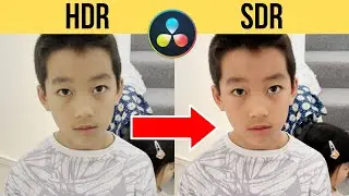 How to fix HDR clips grey/washed out in Davinci Resolve (iPhone HDR to SDR filter)