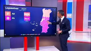 CNN Portuguese Legislative Elections | Touchscreen and Augmented Reality