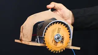 How to Make Circular Saw From DC Motor