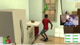 Making Nigel In The Sims 4 | Sims 4 Gameplay ep 4 | Heider Sets the Kitchen on Fire