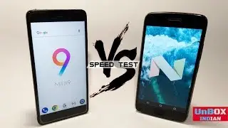 MIUI 9 vs Stock Android - Redmi Note 4 vs Moto G5 Plus Speedtest !