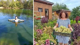 Очередной сбор винограда. Накупались в соленом озере. Апшеронский район.