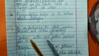 What is Encapsulation in C++ | Object Oriented Programming Lectures Hindi Urdu