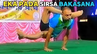 live Hatha Yoga For Beginners |public places how to do hathayoga