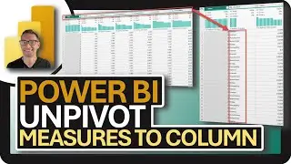 Power BI UNPIVOT: Measures to Column!!!