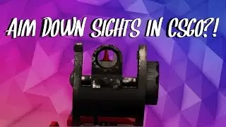 AIM DOWN SIGHTS IN CSGO?!