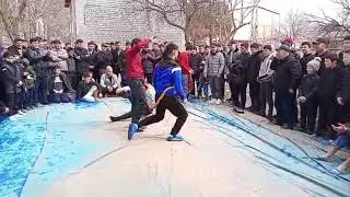 Yoshlar ishlari agentligi Boyovut tumani Sarmich MFY Navruz bayrami Kurash musabaqasi