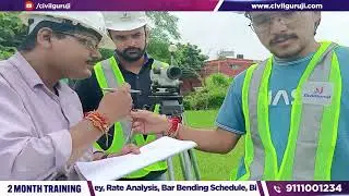 RL Transfer by fly  levelling with the help of  auto level,