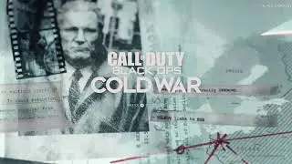 Call of Duty Black Ops Cold War (Intro and Main Menu)