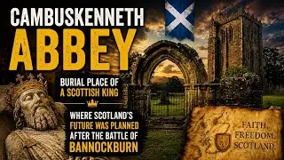CAMBUSKENNETH ABBEY - FINAL RESTING PLACE OF KINGS QUEENS AND GUARDIAN'S OF SCOTLAND