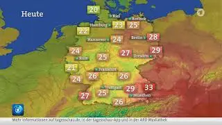 Das Wetter in Deutschland heute – 29. August 2026