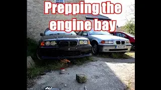 Prepping The E36 Engine Bay For Paint