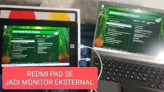 Redmi Pad SE Jadi Monitor Eksternal