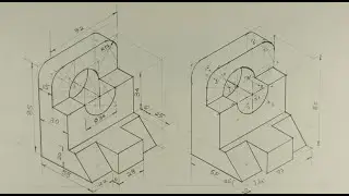 Copy isometric 18  - Engineering drawing  - Technical drawing