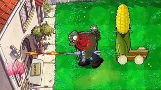 Plants vs. Zombies: When Zombies Take on Captain America's Shield【Gao Soujyw】