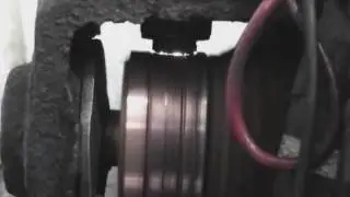 Sparking in DC motor commutation