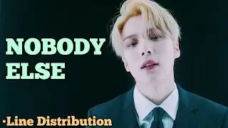 MONSTA X - NOBODY ELSE (Line Distribution)