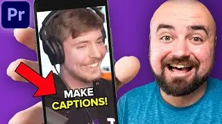 How To Add Captions & Subtitles In Premiere Pro *UPDATED*