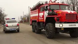 Авария, обрыв проводов, эвакуация