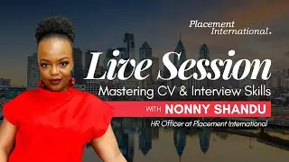 Mastering CV & Interview Skills | Live Session