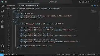 126. Input form attribute formaction and formmethod