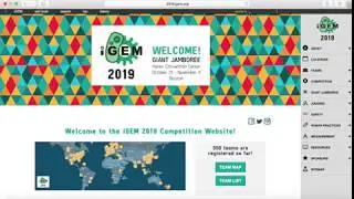 How to iGEM Wiki #1 - Logging in and Navigating to Your Wiki