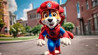 SPIDERMAN y LA PATRULLA CANINA | SpiderPerro