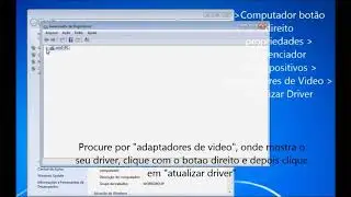 Como atualizar Drivers de Vídeos e Outros Drivers no Windows 7! 50 Segundos -Resolvido Sem Programas