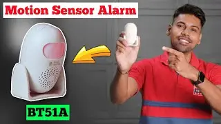 Best Wireless Motion Sensor Alarm with Doorbell | Blackt  BT51A Remote Control Motion Sensor Alarm