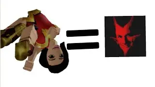 Wonder Woman but she’s in roblox and the event sucks so I kill her