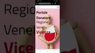 Portale Donatore: accosso con Samsung