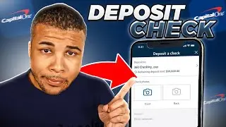 How To Deposit Checks On Capital One App Using Mobile App | 2024!