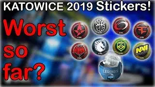CS:GO - IEM KATOWICE 2019 Stickers! Worst Kato stickers so far? :S