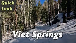 Quick Look: Viet Springs Trail Hike - Flagstaff, Arizona