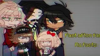 fnaf au facts || past afton family || gacha fnaf ||