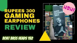 Best Gaming Earphones under 300 Rs | Boat bass heads 152 | gaming review (HINDI)