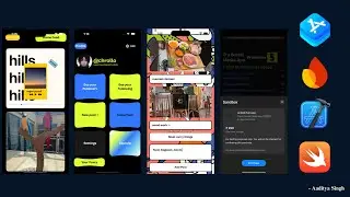 Create a social media app using SwiftUI and firebase with In App purchases 13. Custom SwiftUI shapes