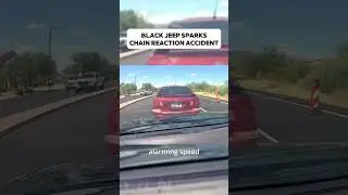 Chain Reaction on the Road! 🚗💥