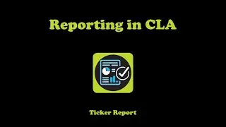 Ticker Report