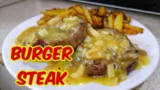 BURGER STEAK | Easy burger steak recipe