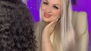 ASMR Curly Hair Lice & Scalp Massage Spa Role-play To Help You Sleep