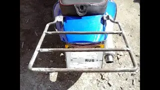 БАГАЖНИК НА МОТОЦИКЛ СВОИМИ РУКАМИ.