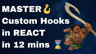 Custom Hooks in React Explained (in 12 mins) +  Build useFetch From a Real Problem 🪝 