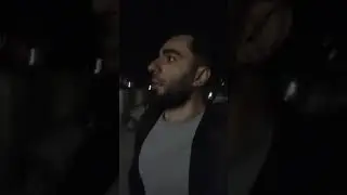 اللحظات الأولى للزلزال وهلع الناس 😦