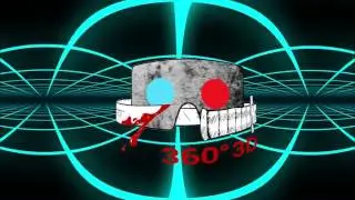 Trippy Virtual Reality - Trance VR Music video Tron 360° 3D
