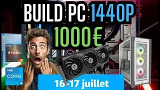 PC Gamer 2024 pour 1000€ pour du 1440p (Build pas cher gaming) Prime days